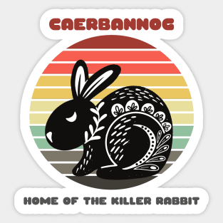 Caerbannog: Home of the Killer Rabbit Sticker